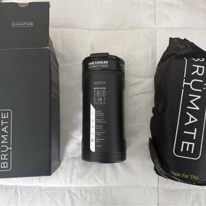 BrüMate Black Trio 3-in-1 Can Cooler